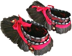 Hand made clothes shoes for Japanese armor