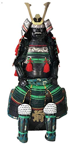 Wearable Japanese Armor Suit Rustung Samurai Odoshi Green Laces O25