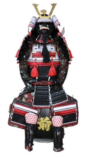 Wearable Japanese Armor Suit Rustung Samurai knotted Odoshi Scale O046